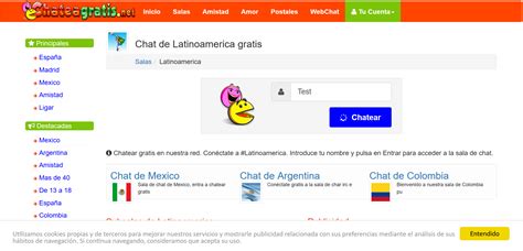 Salas de chat grátis de España 